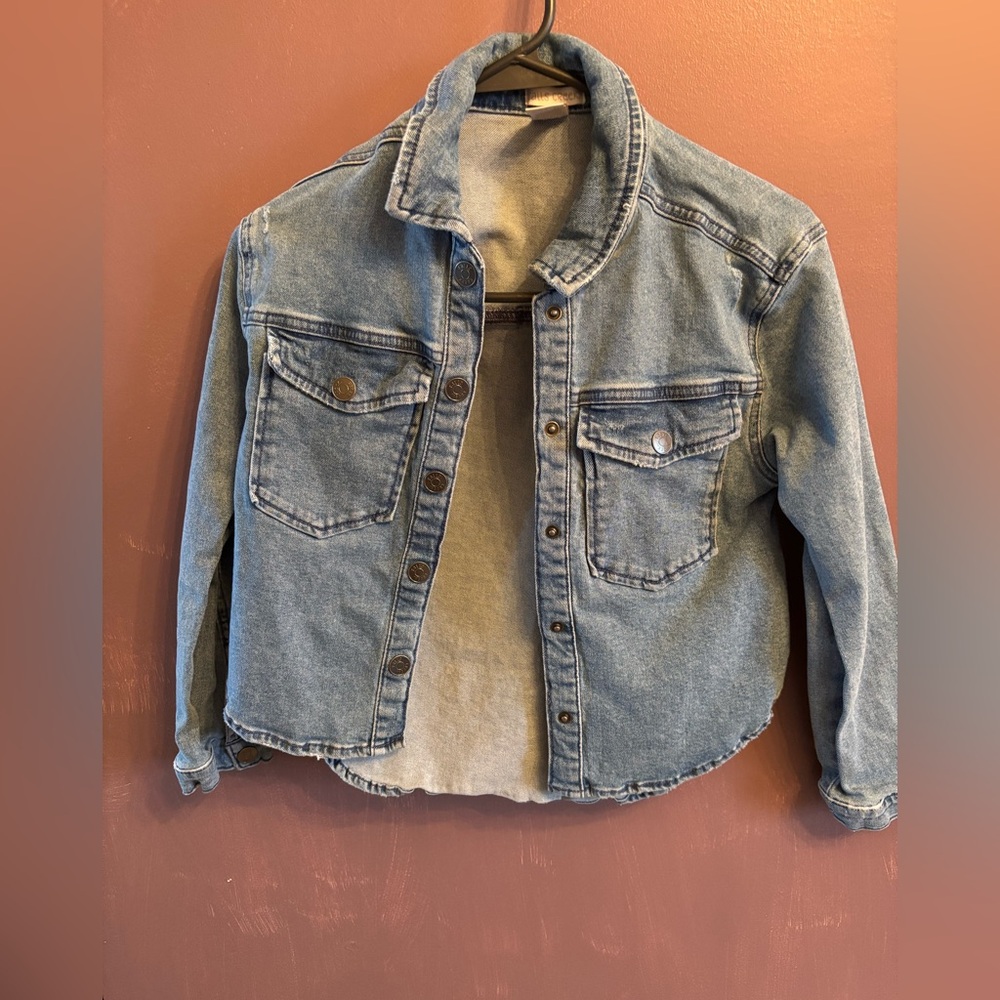 Little girls denim jacket
